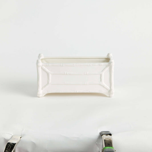 CHINOISERIE RECTANGULAR CACHEPOT