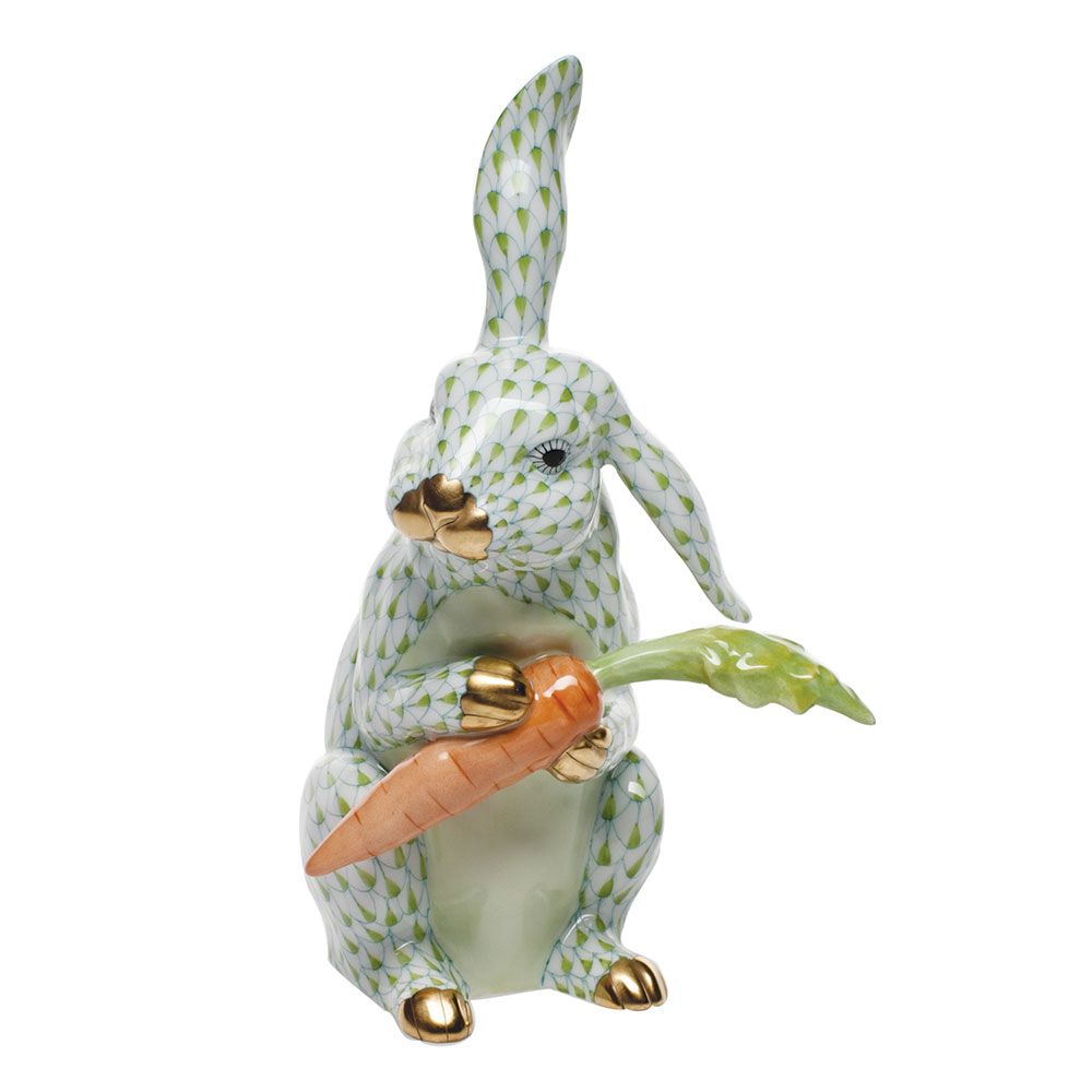 Herend Large Bunny with Carrot