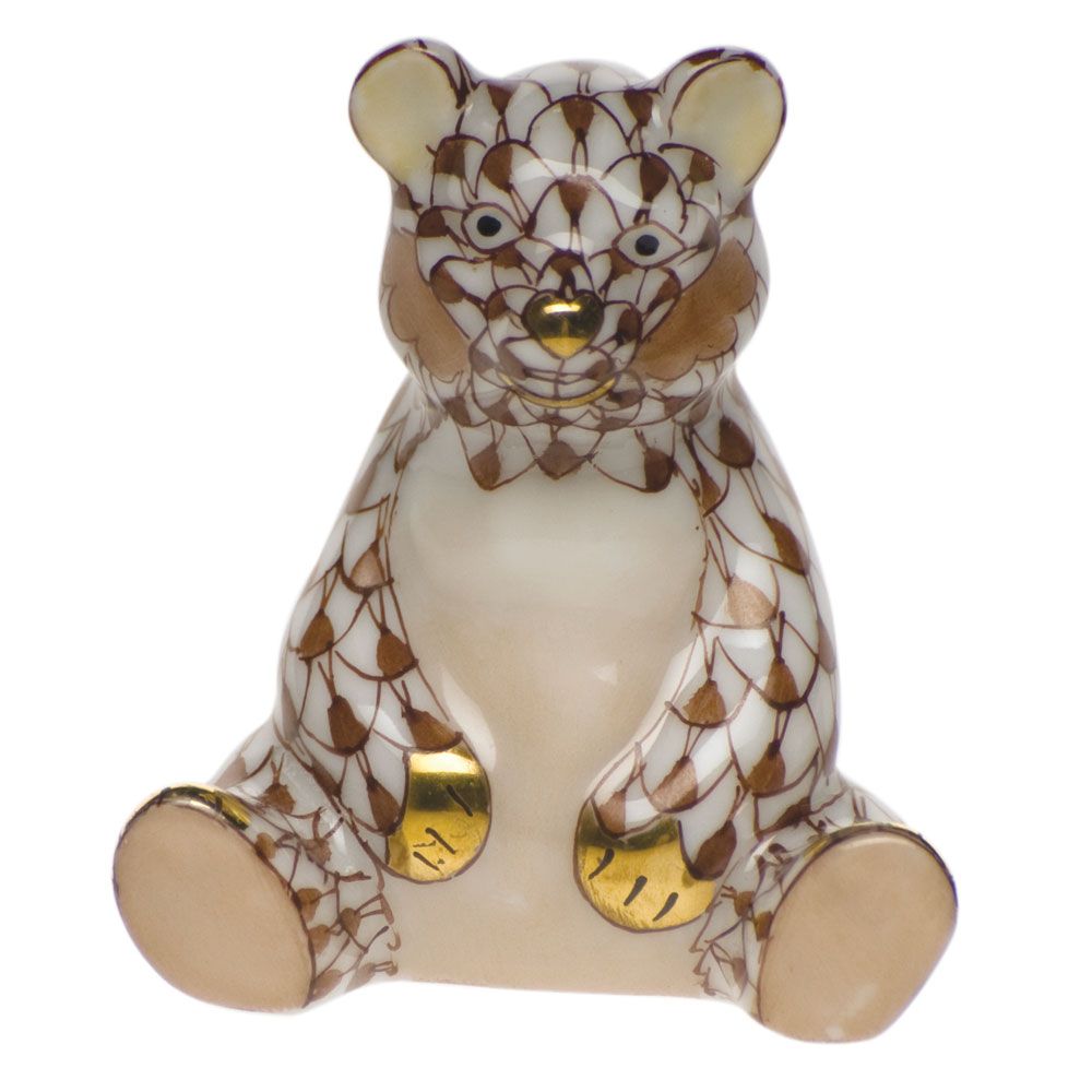 Herend Miniature Bear Sitting