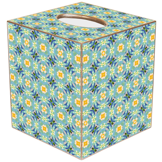 Chelsea Blue Tissue Box Cover