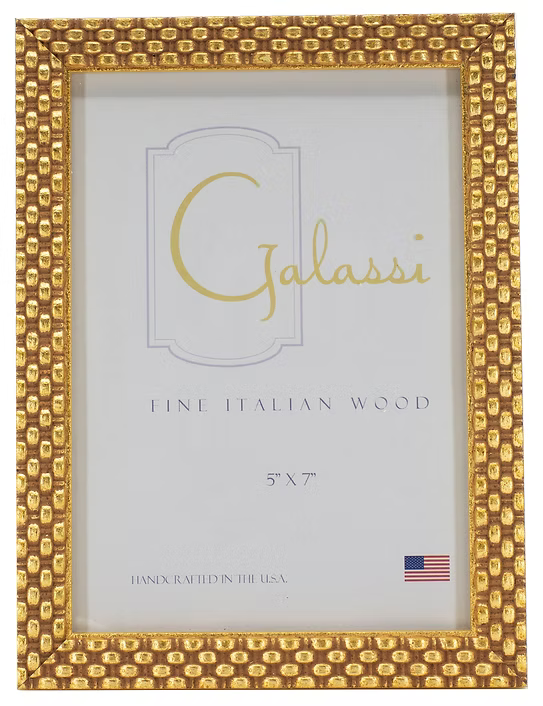 Gold Bead Picture Frame