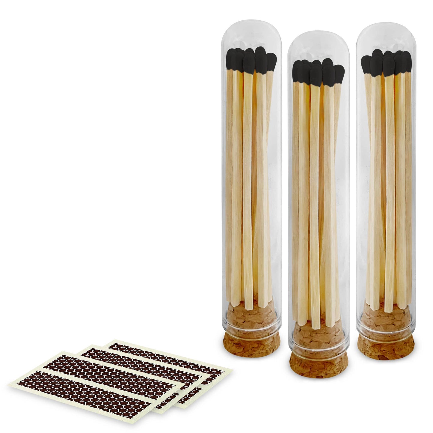 4" Matches + Mini Cloche - Colors of Your Choice + Strikers: Rainbow