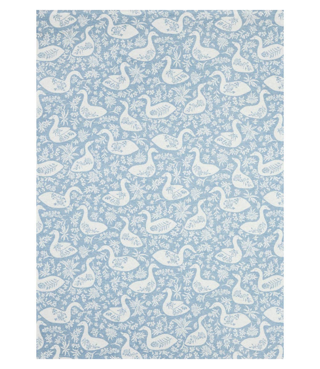 The Lightweight Blanket - Garden Geese: Lightweight