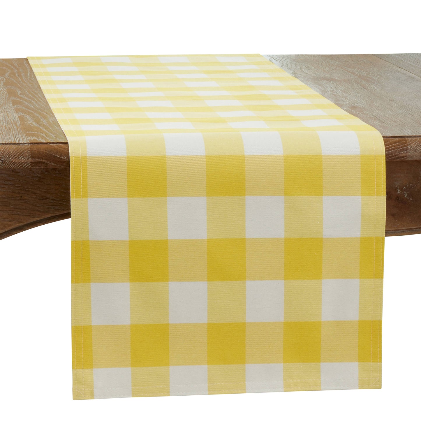 Buffalo Plaid Runner: Green / 16"x90"