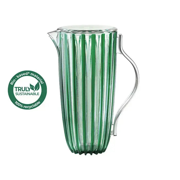 DOLCEVITA Pitcher with Lid: Emerald