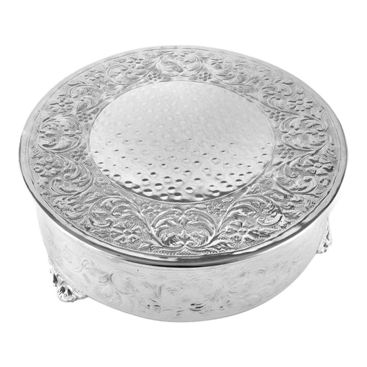 16" Round Ornate Plateau Cake Stand