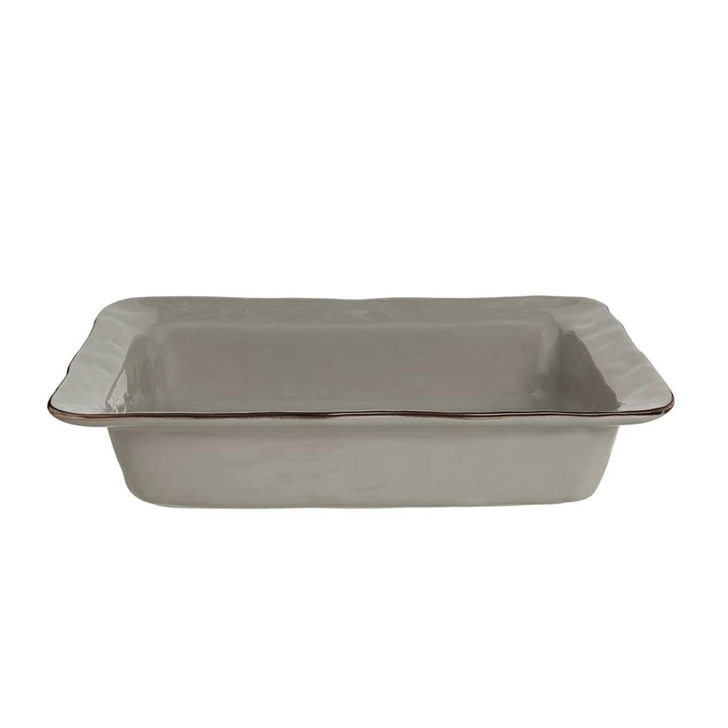 Cataria Large Rectangular Baker Greige