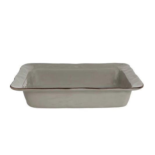 Cataria Large Rectangular Baker Greige