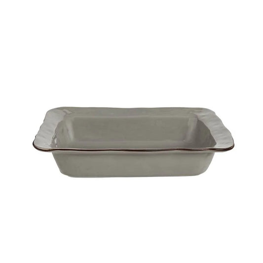 Cataria Small Rectangular Baker Greige