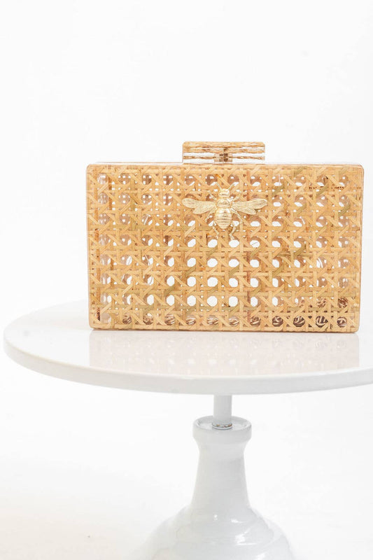 Natural Breakers Clutch: Bamboo Toggle