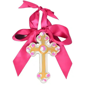 Devotion Cross - 6" Pink