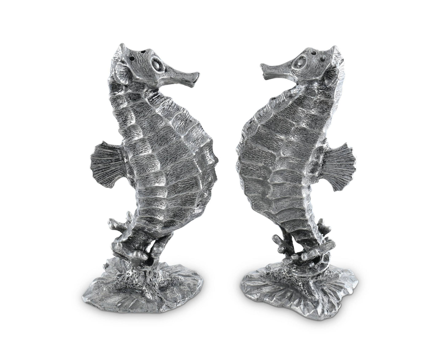 Pewter Seahorses Salt & Pepper Set
