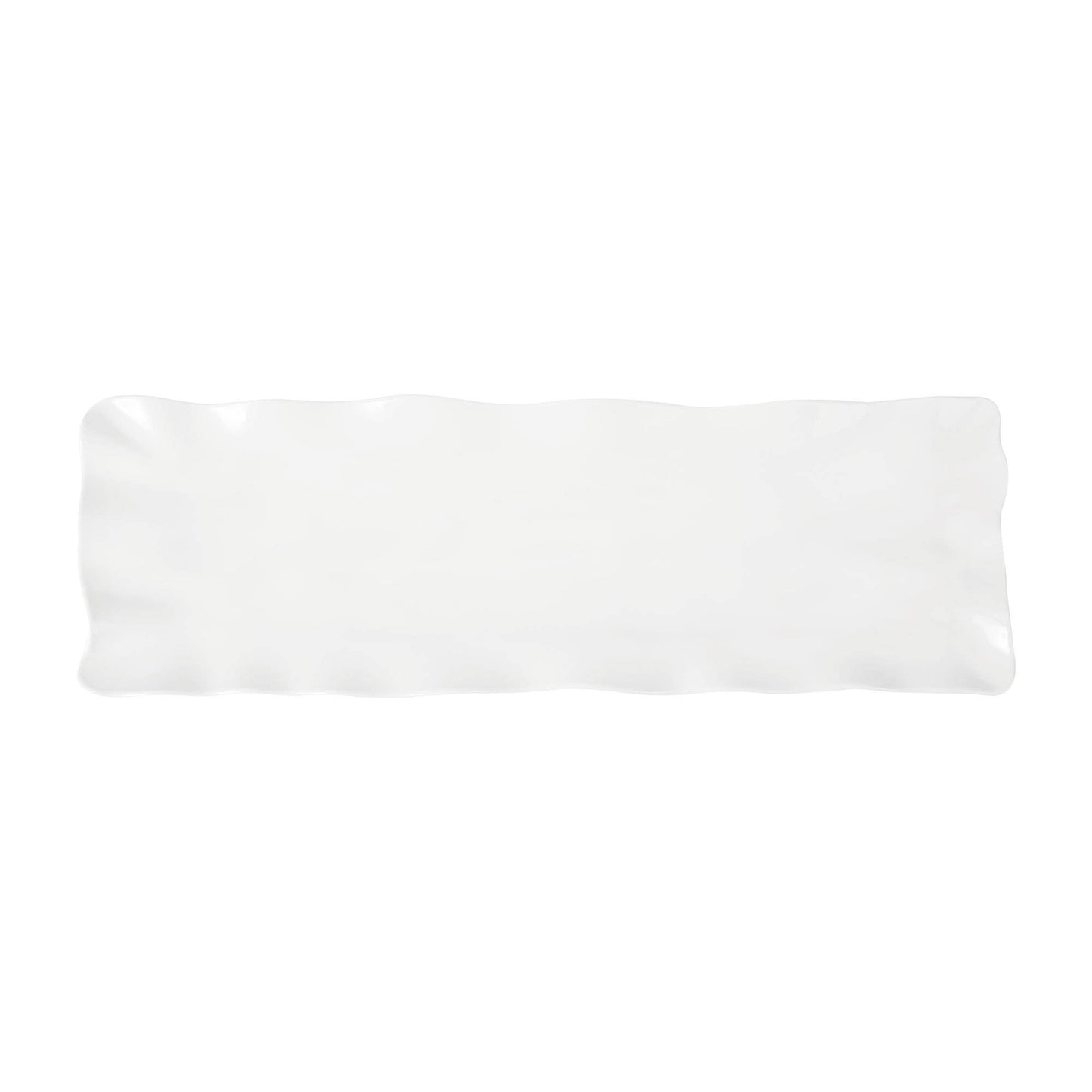 White Melamine Rectangle Tray