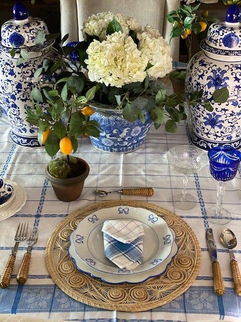 Caracoli Placemat: Natural/no Color / 13.7 Inches Set of 2 SALE