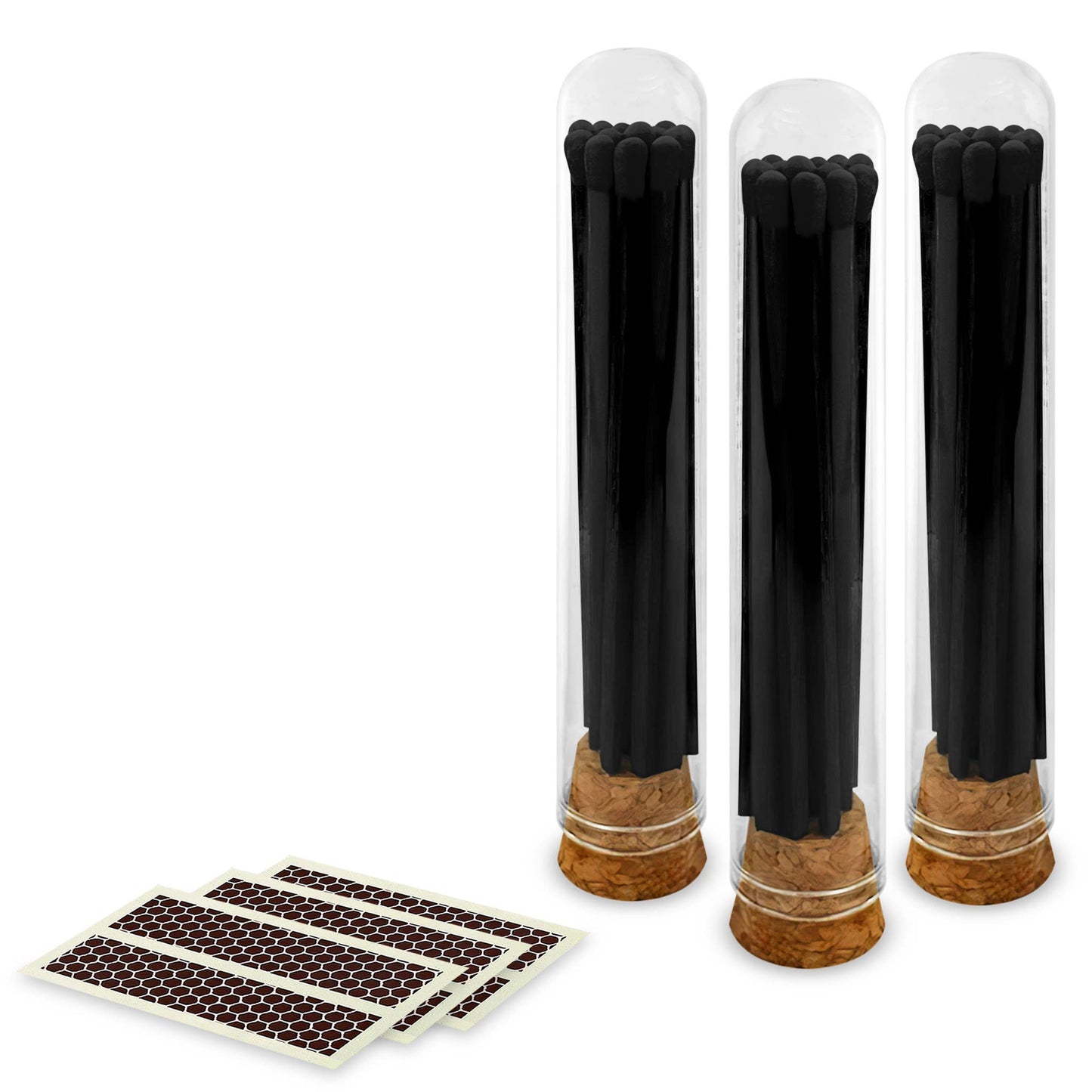 4" Matches + Mini Cloche - Colors of Your Choice + Strikers: Orange