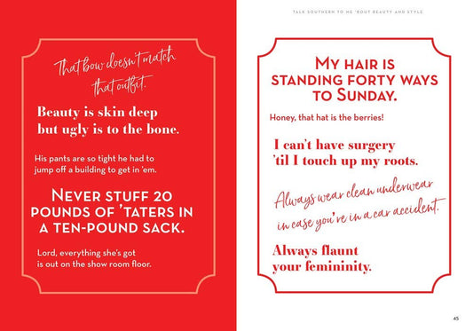Talk Southern to Me Book