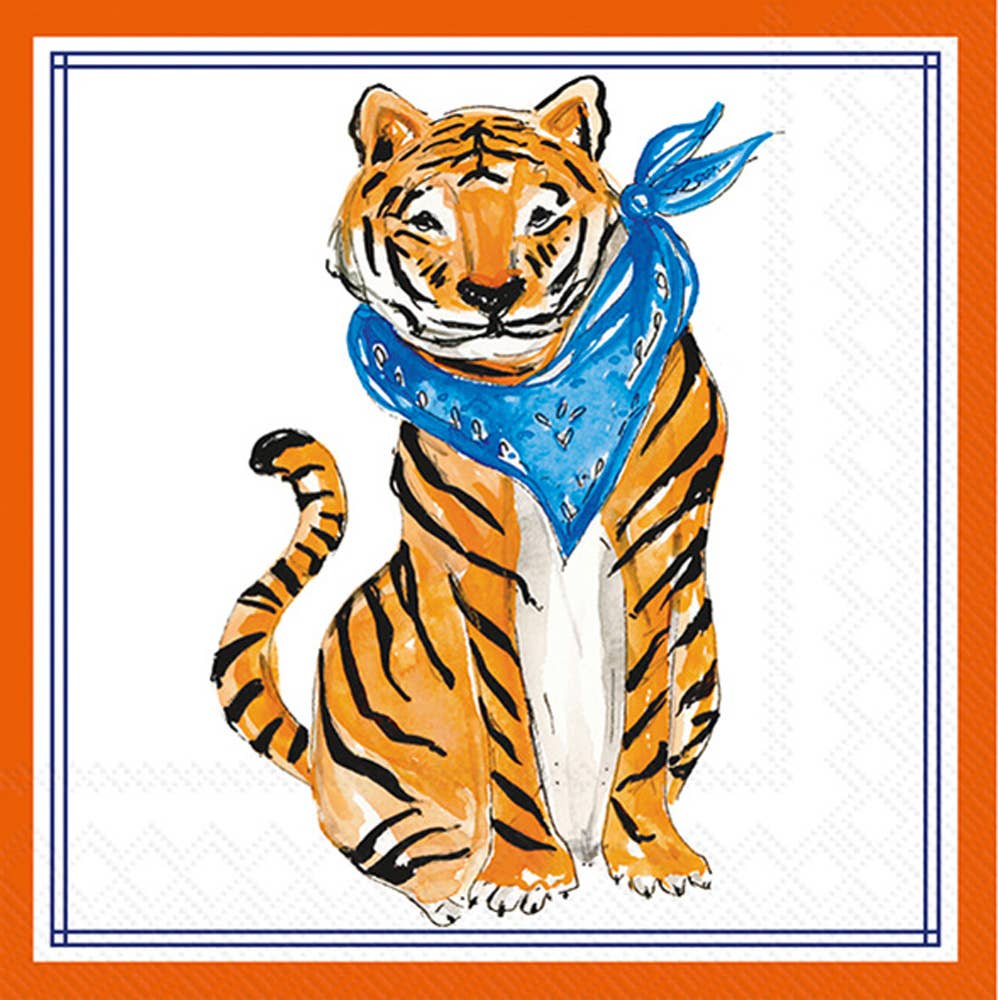 Tiger Cocktail Napkins