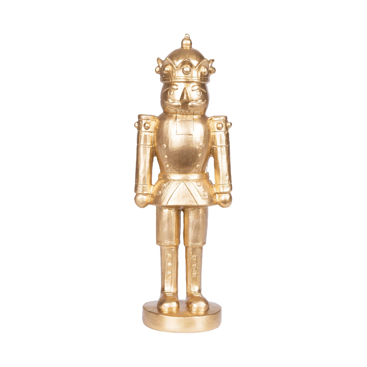 Christmas Gold Nutcracker Medium Decorative Figurine