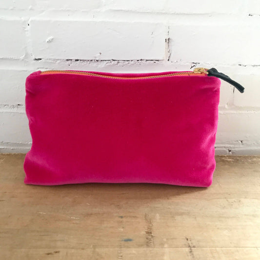 Velvet Clutch Berry