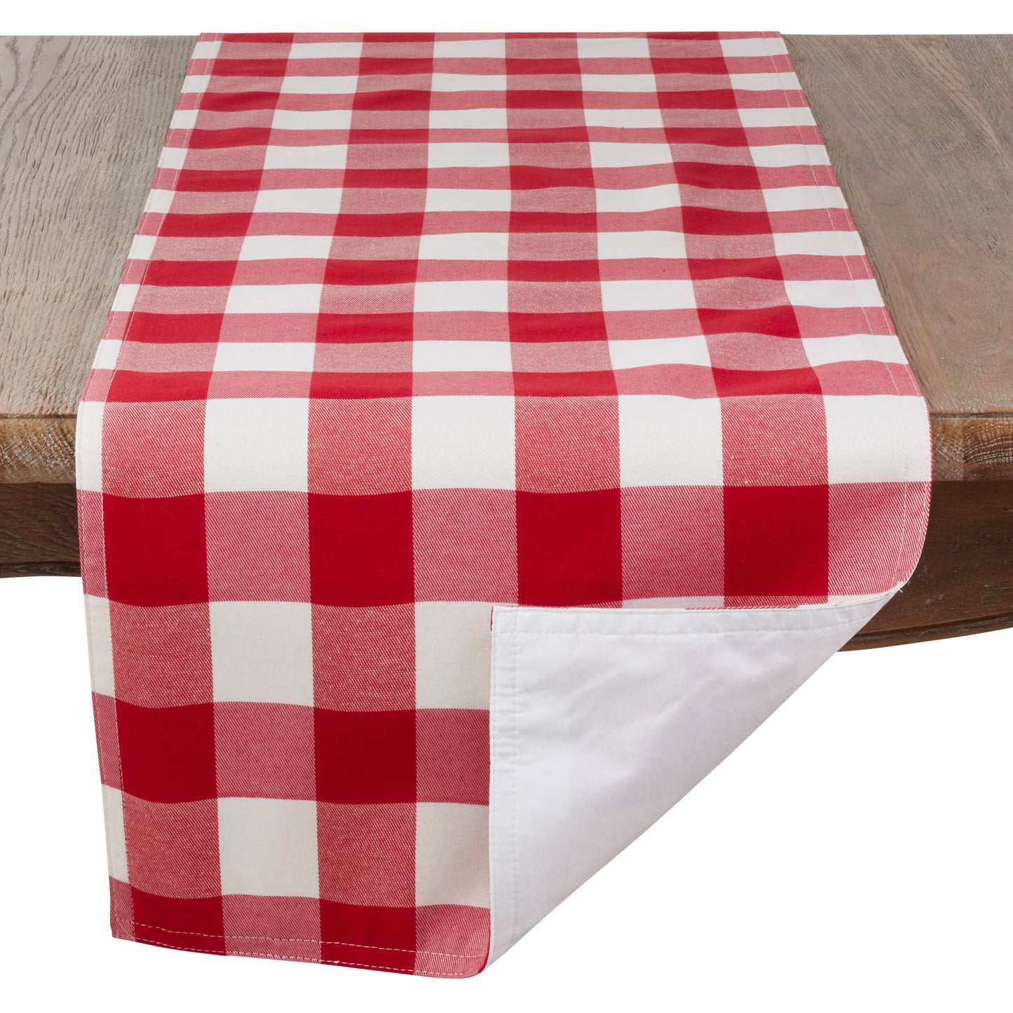 Buffalo Plaid Runner: Green / 16"x90"