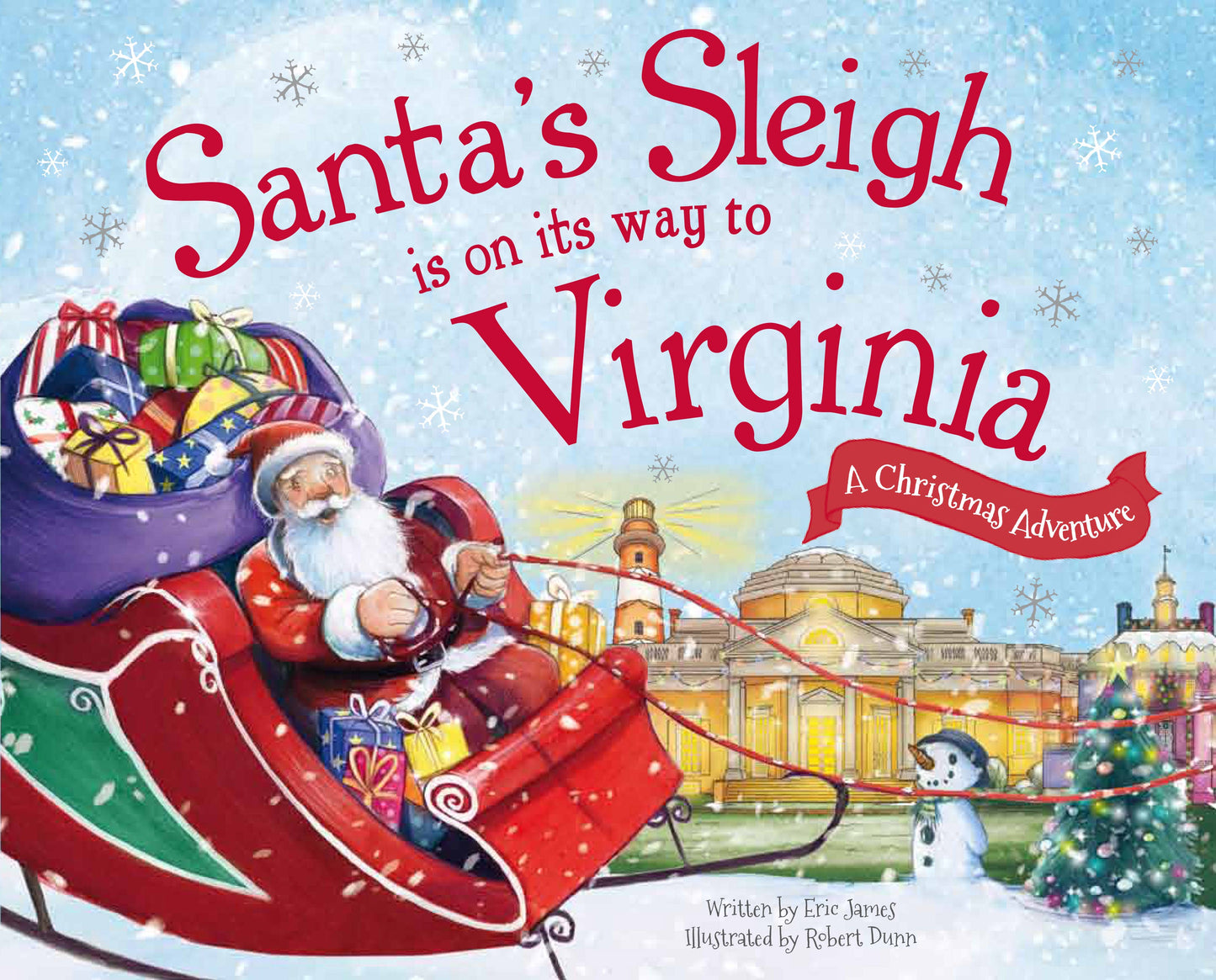 Santa's Sleigh Is on Its Way to Virginia Book