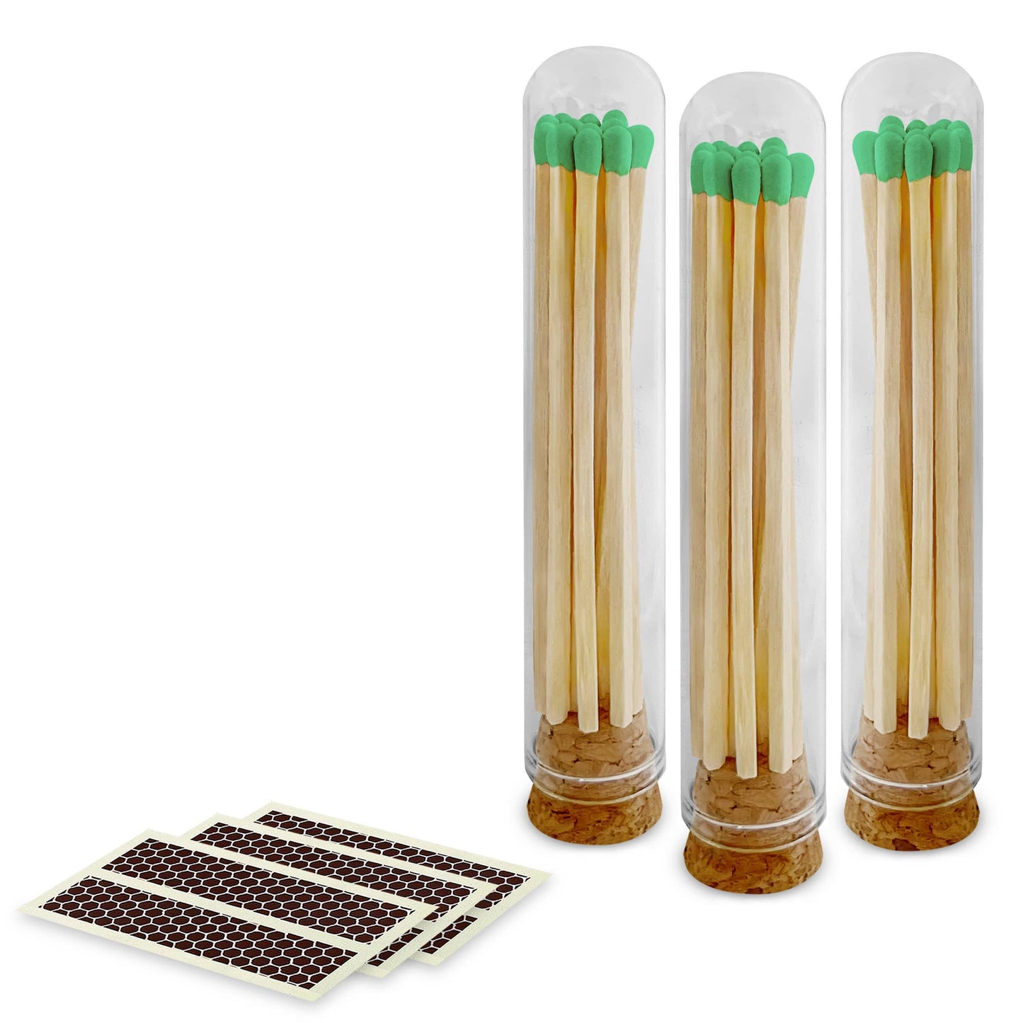 4" Matches + Mini Cloche - Colors of Your Choice + Strikers: Light Pink