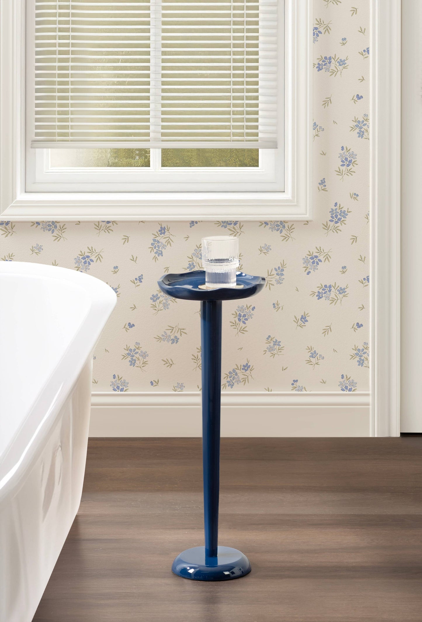 Navy Blue Drink/Mahjong Table