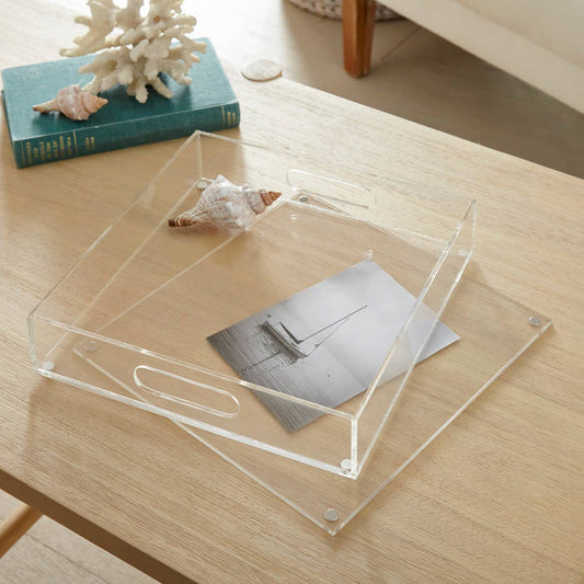 Acrylic 12" Sq. Insertable Tray