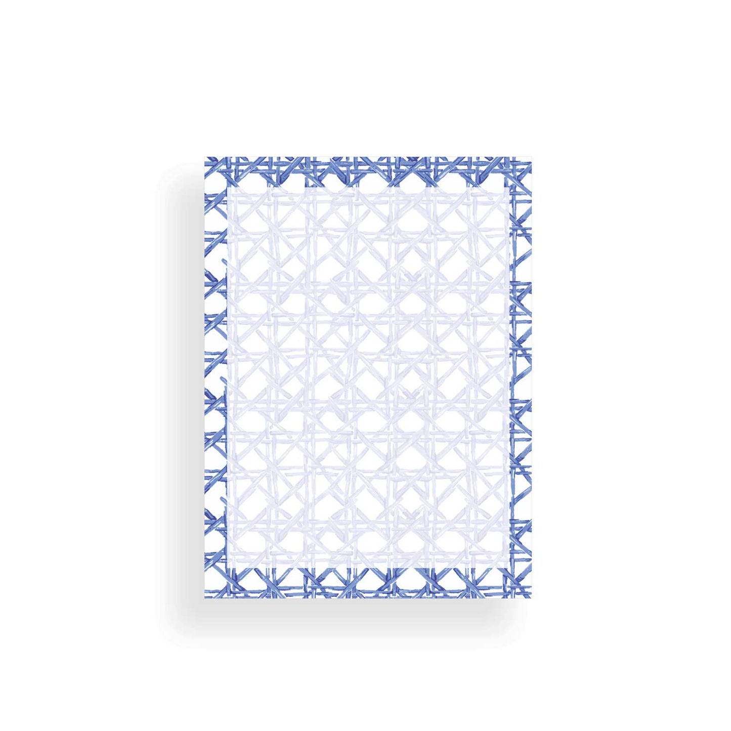 Rattan Cane Notepad