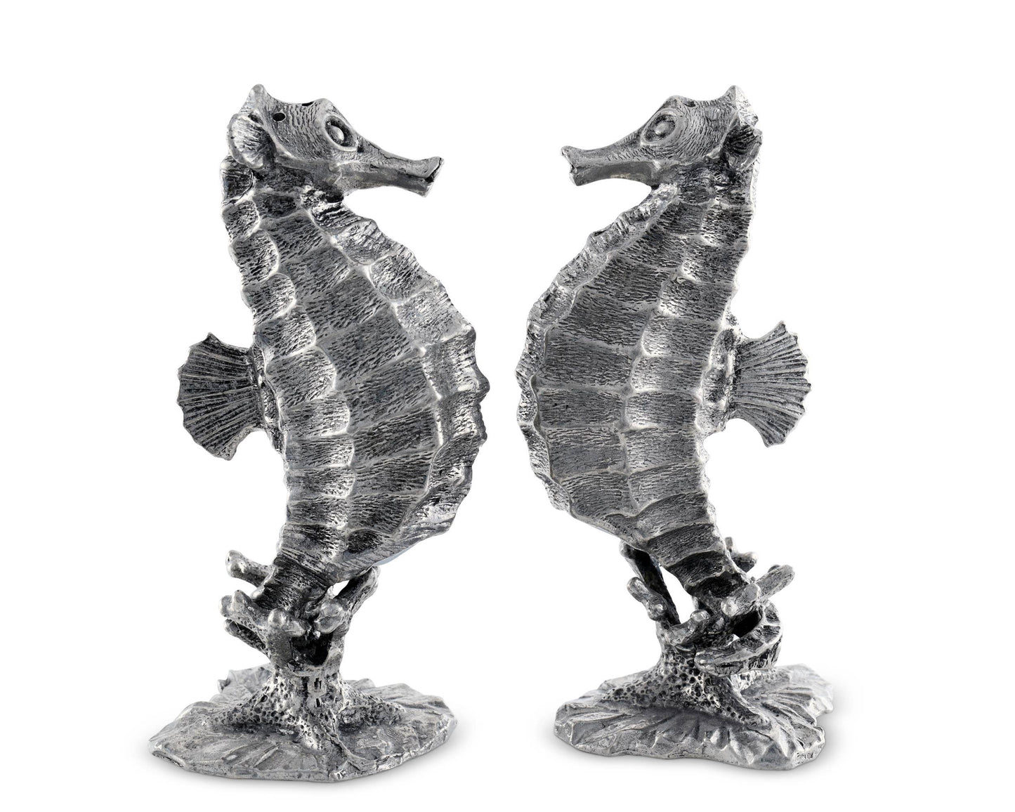 Pewter Seahorses Salt & Pepper Set