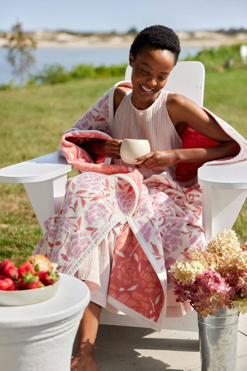 Peony Petals Blanket: Original