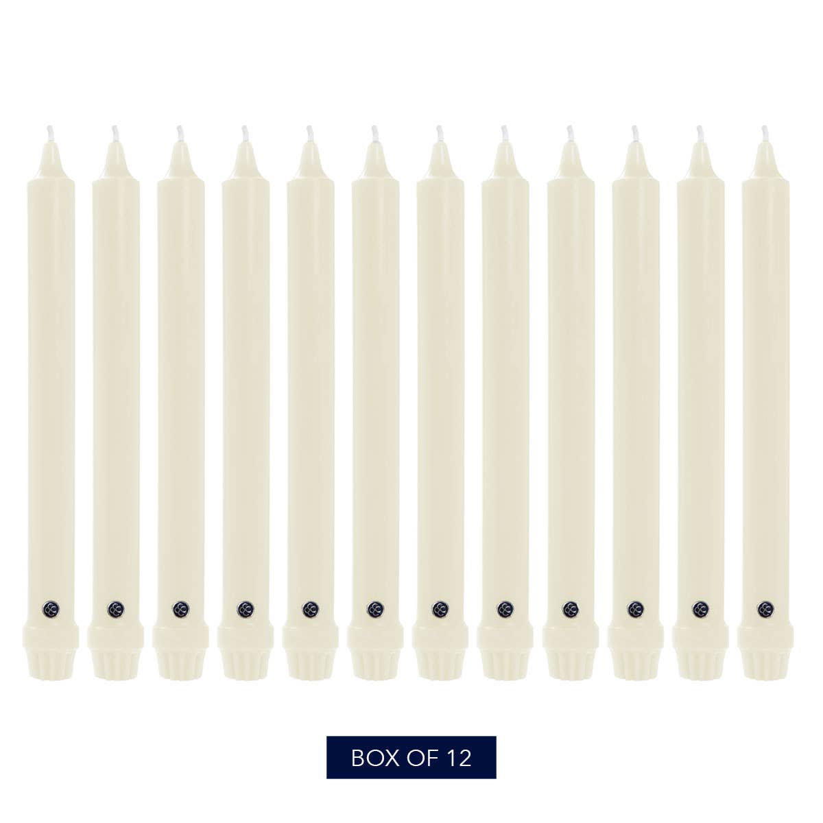 Colonial Candle Classic Taper-Unscented-10in-Ivory