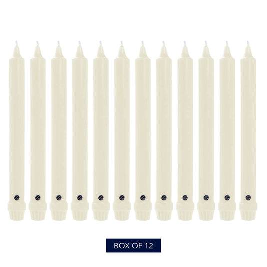 Colonial Candle Classic Taper-Unscented-10in-Ivory