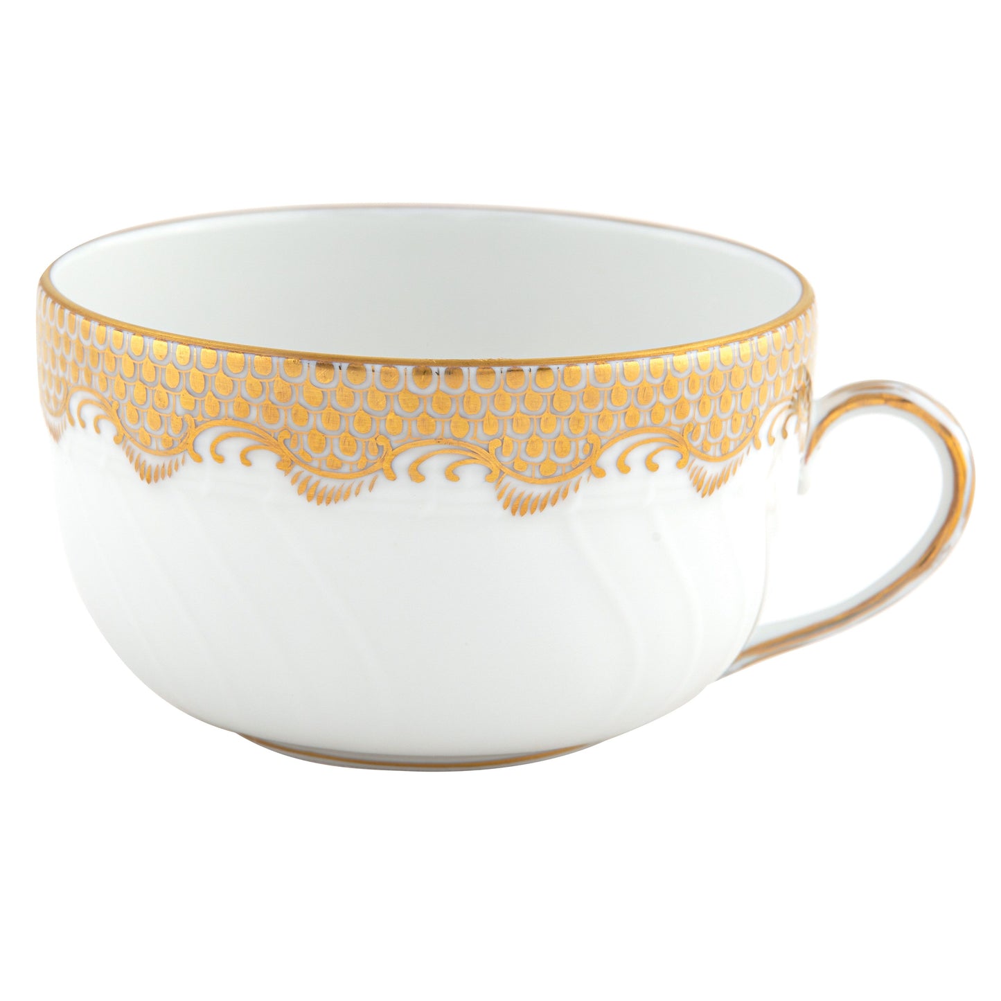 Herend Fish Scale Gold Canton Cup