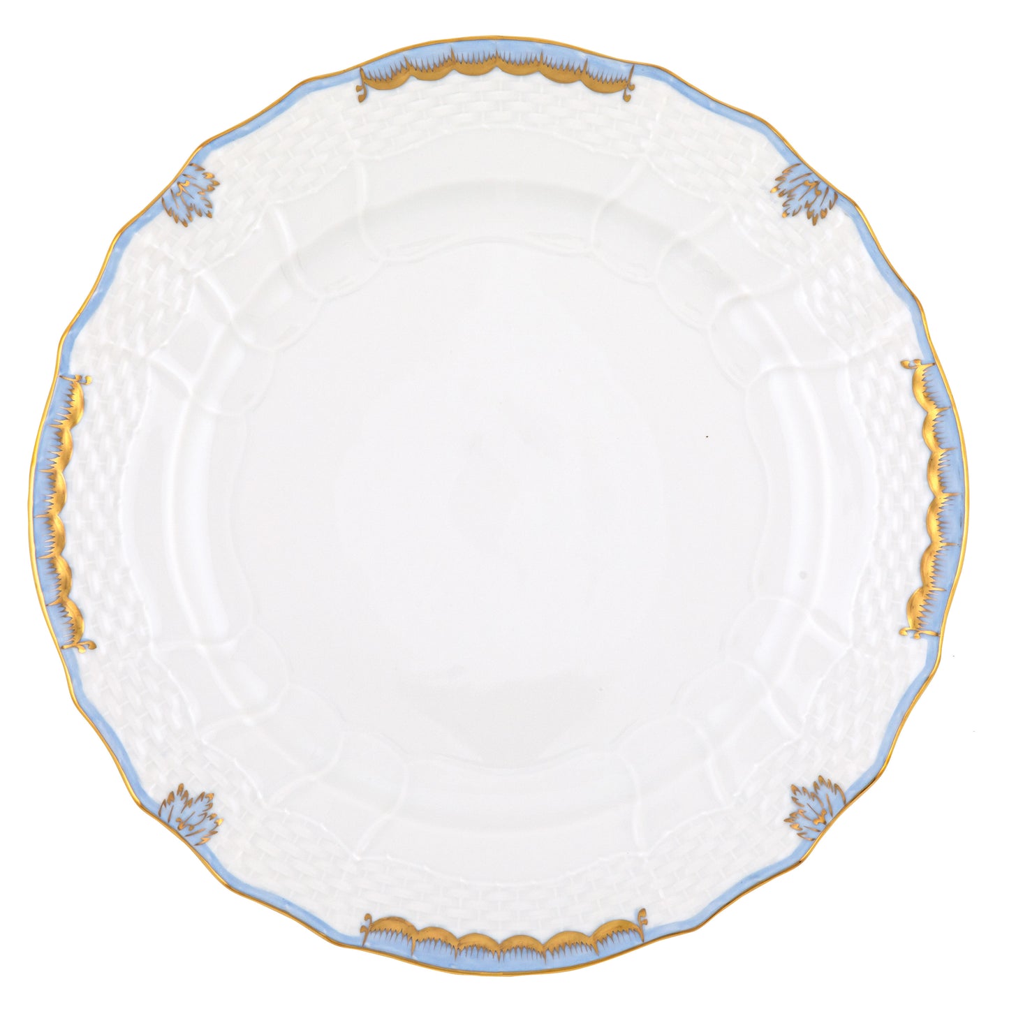 Herend Princess Victoria Light Blue Service Plate