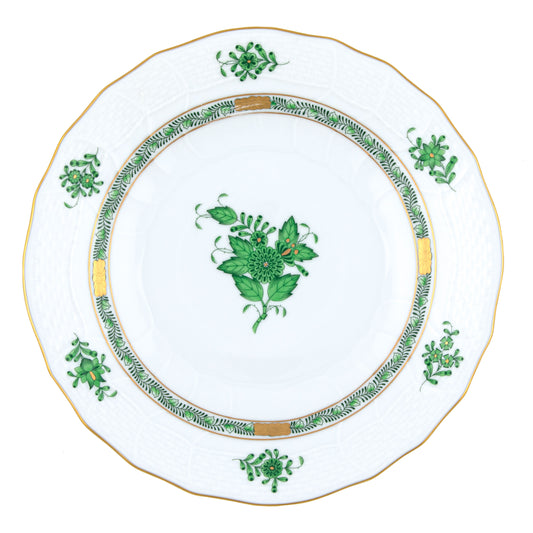 Herend Chinese Bouquet Green Salad Plate
