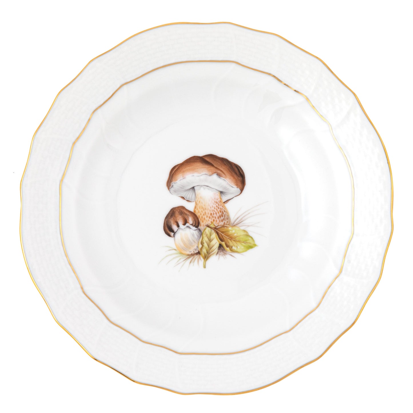 Herend Mushroom Luncheon Plate Motif 3