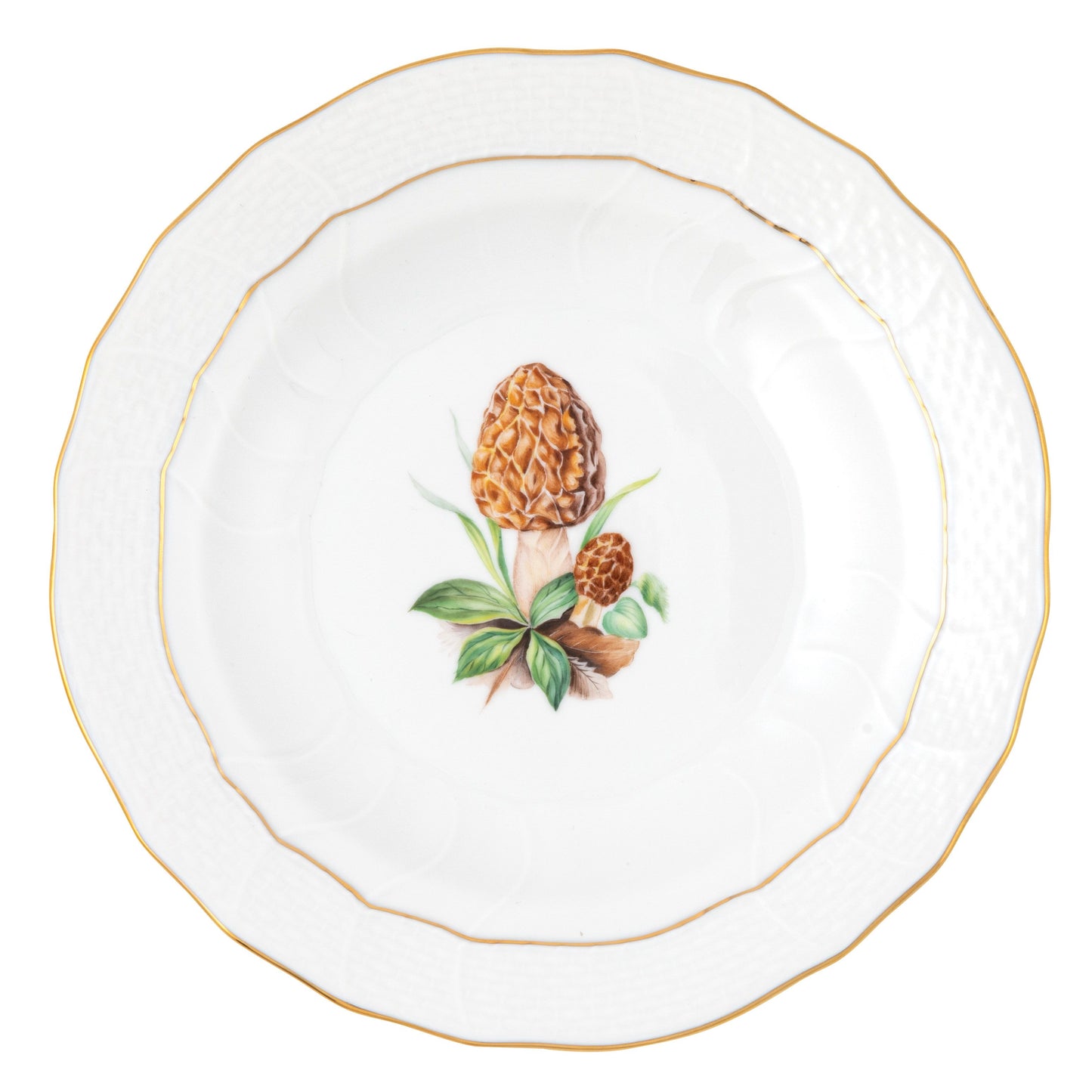Herend Mushroom Luncheon Plate Motif 10