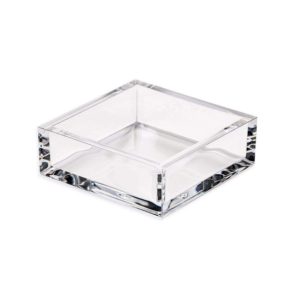 Acrylic Cocktail Napkin Holder Crystal Clear