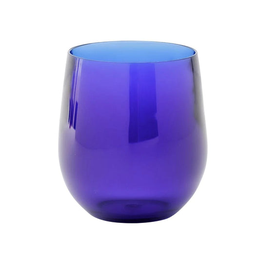 Caspari Acrylic 12 oz. Tumbler | Cobalt