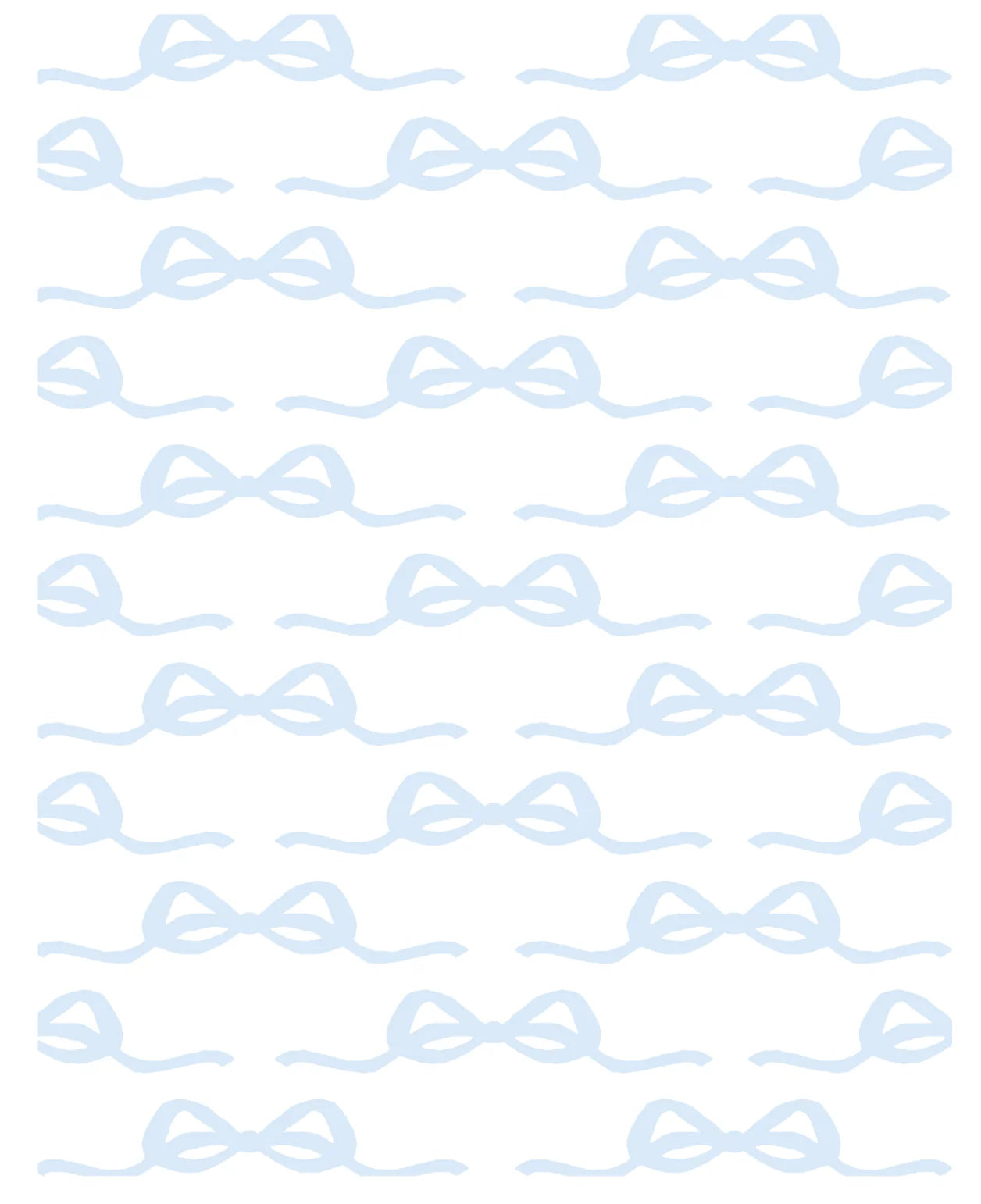 The Perfect Bow Blue Blanket