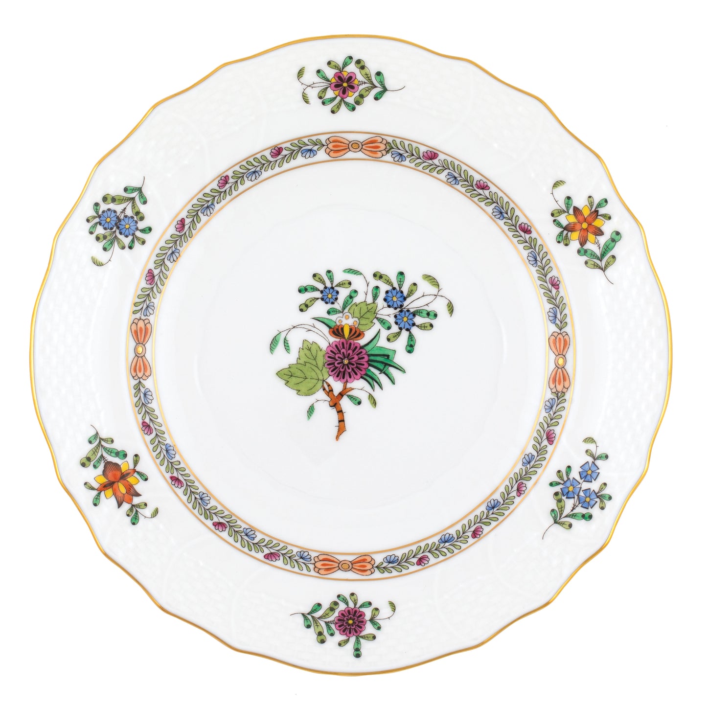 Herend Windsor Garden Salad Plate