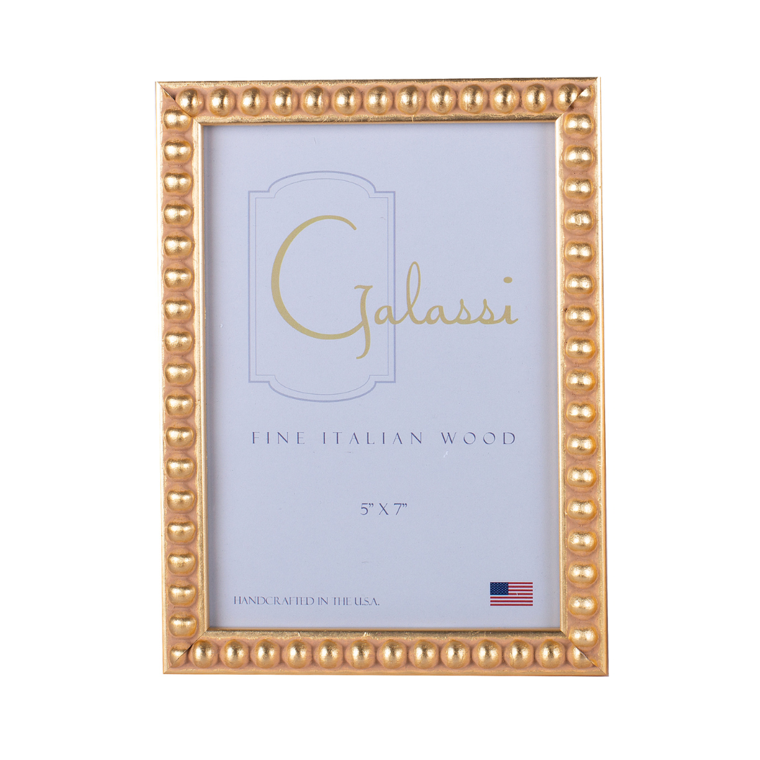 Gold Ball Picture Frame