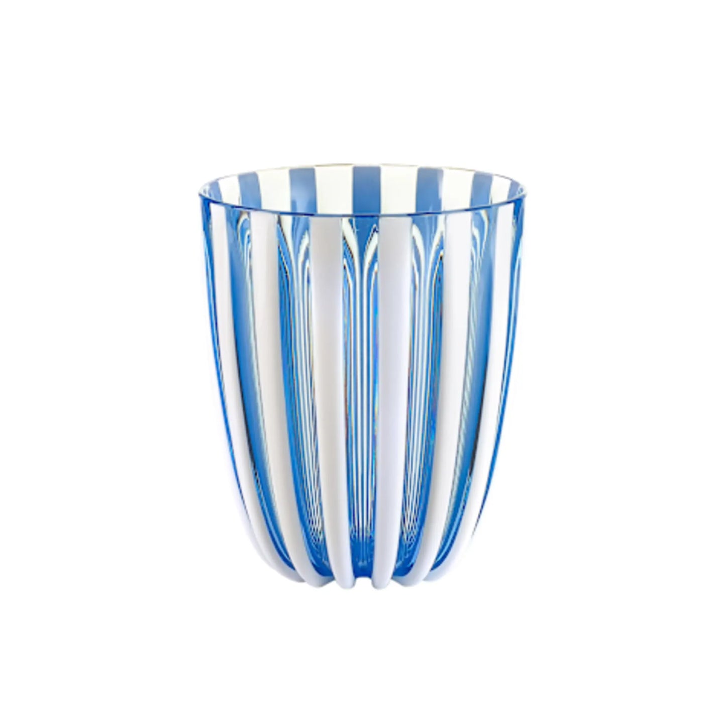 Blue and White Acrylic Tumbler, 12oz