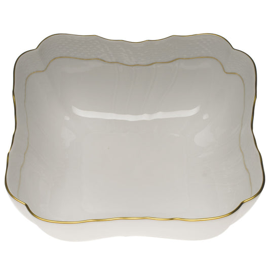 Herend Golden Edge Square Bowl
