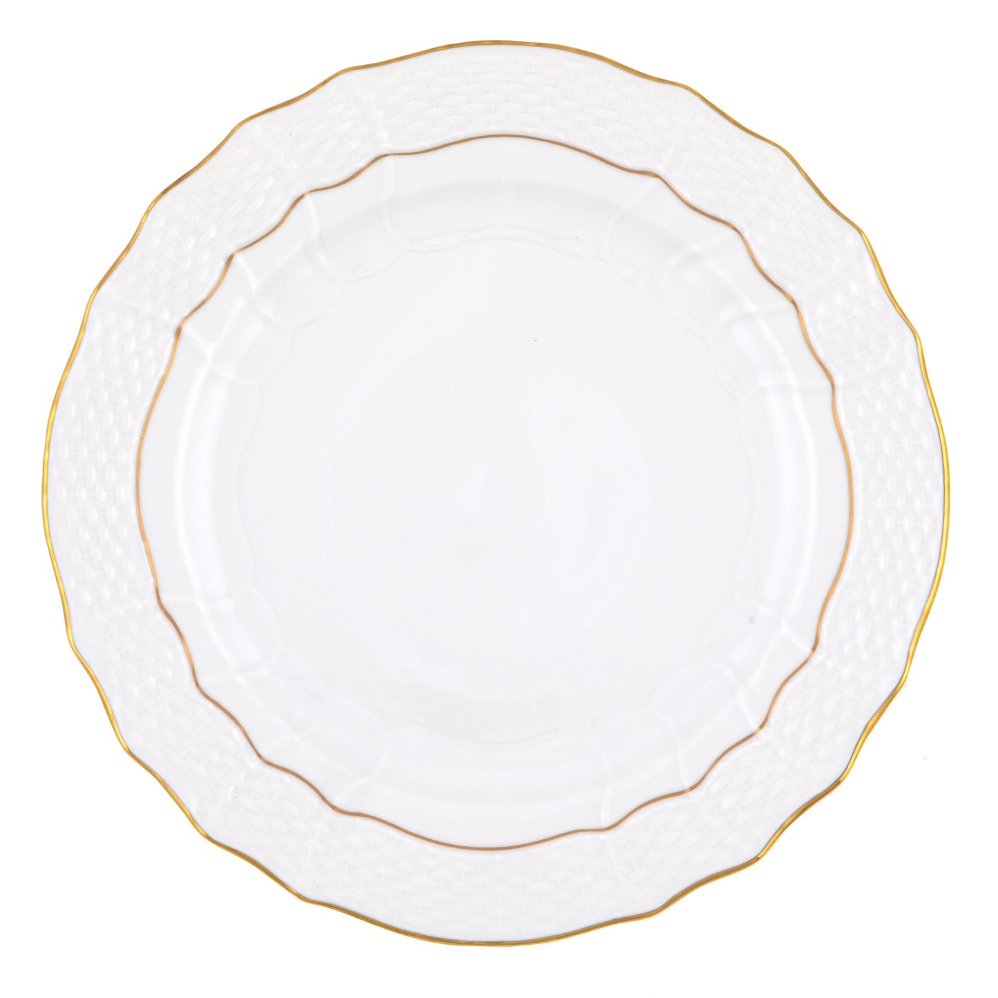 Herend Golden Edge Service Plate