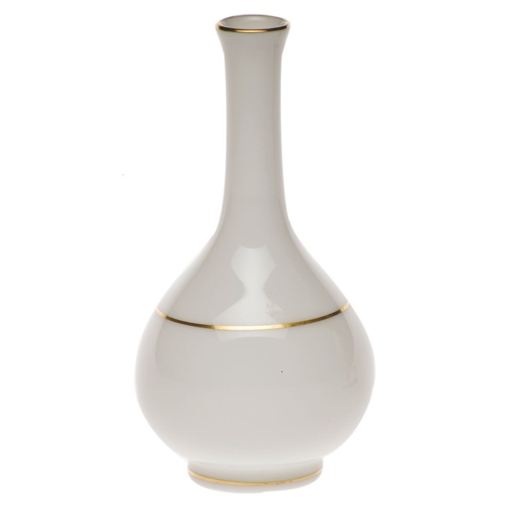 Herend Golden Edge Small Bud Vase