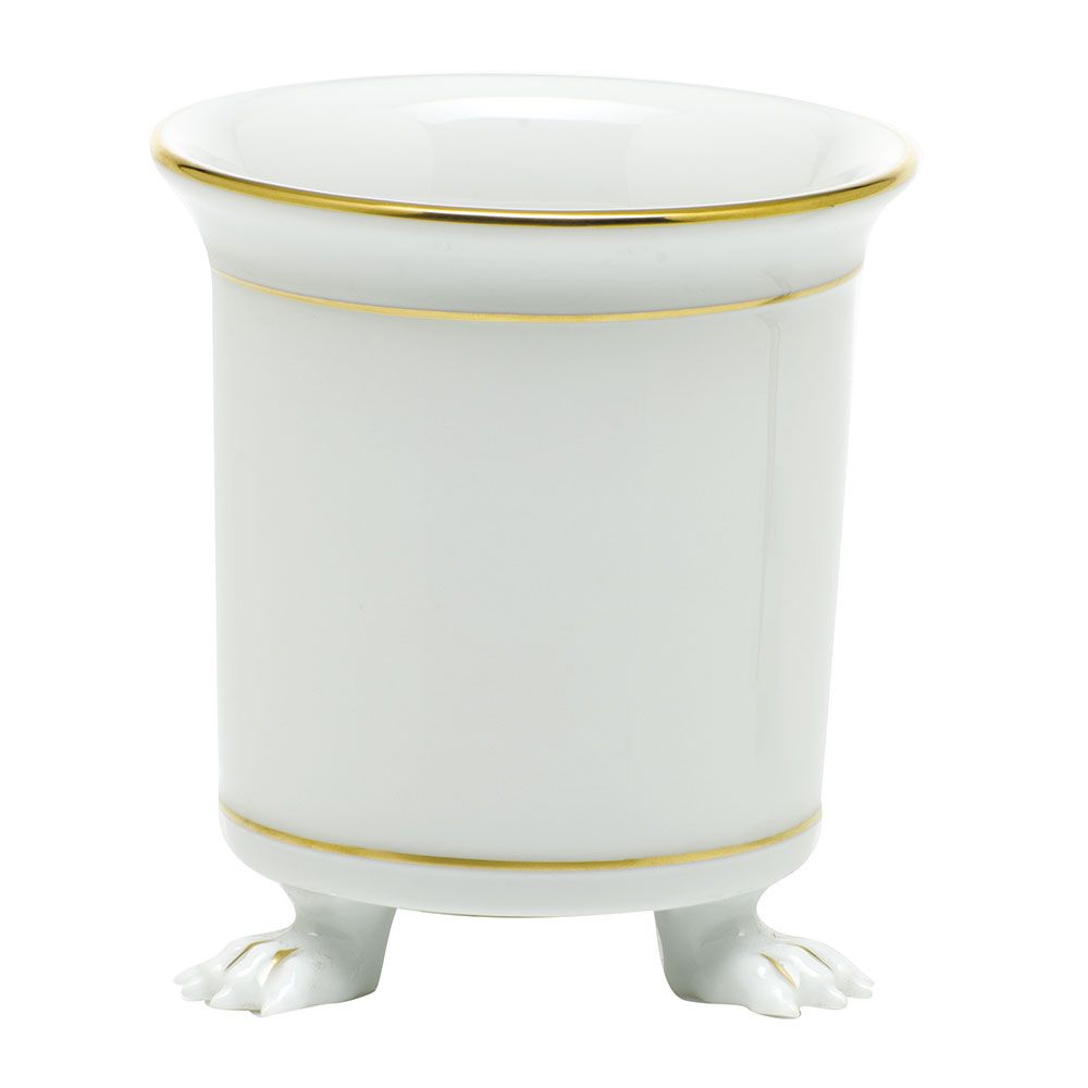 Herend Golden Edge Mini Cachepot with Feet