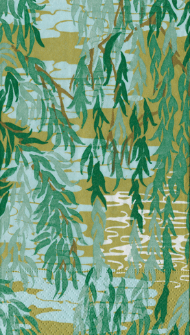 Green Willows Guest Towel