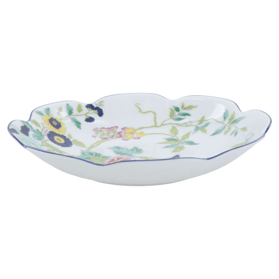 Royal Limoges Paradis Bleu Shallow Salad Plate